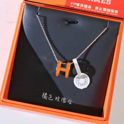 王朝的血统 爱马仕HERMES H项链