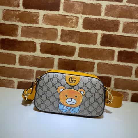 GUCCI古驰小熊图案肩背包574886