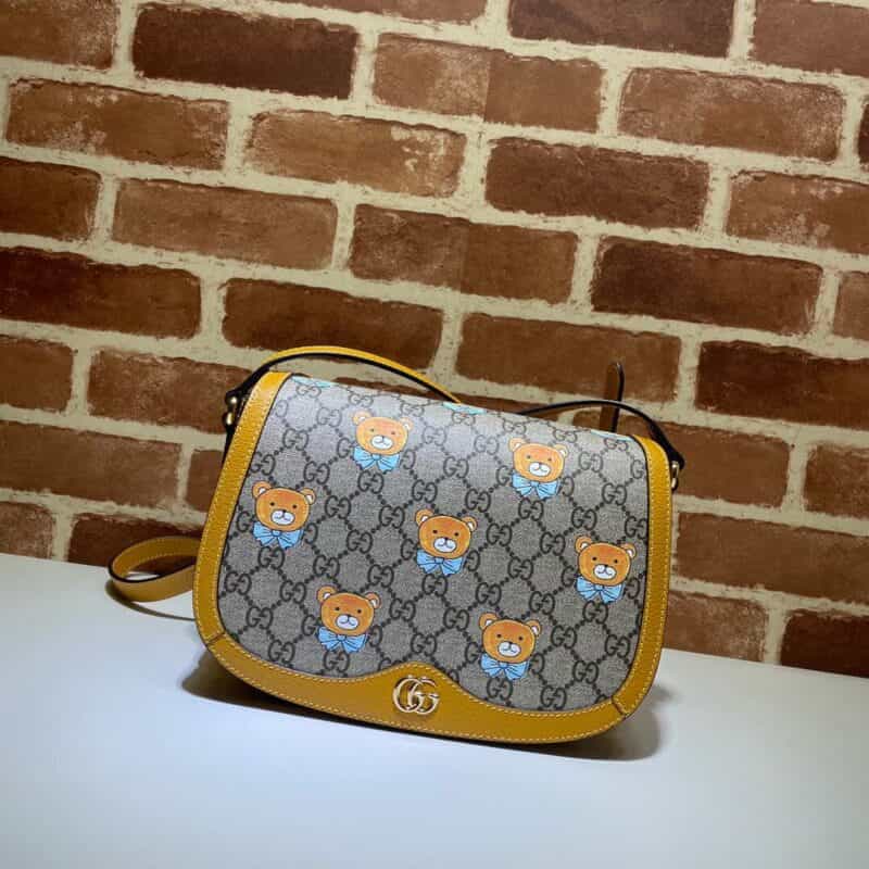 GUCCI古驰小熊图案GG小号肩背包601044