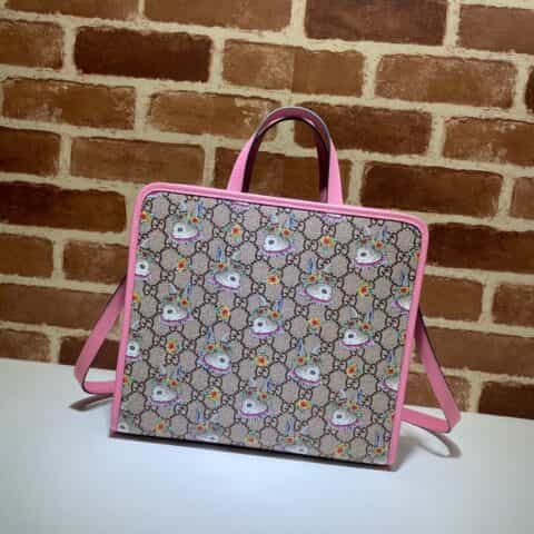 GUCCI古驰小兔印花儿童托特包630542