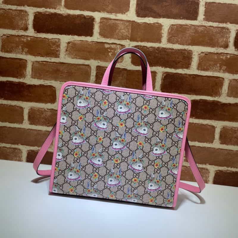 GUCCI古驰小兔印花儿童托特包630542