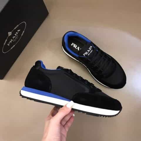 PRADA/普拉达   P家原单精品，高端男士运动休闲鞋