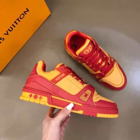 LV/路易威登  2021春夏新配色，男士Trainer运动鞋