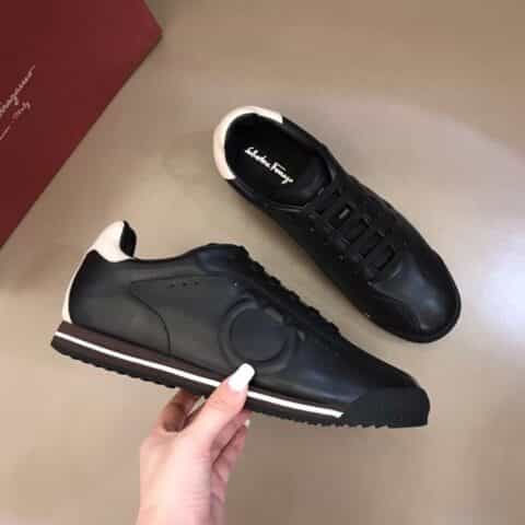 Ferragamo菲拉格慕  2021新品男士低帮绑带休闲鞋