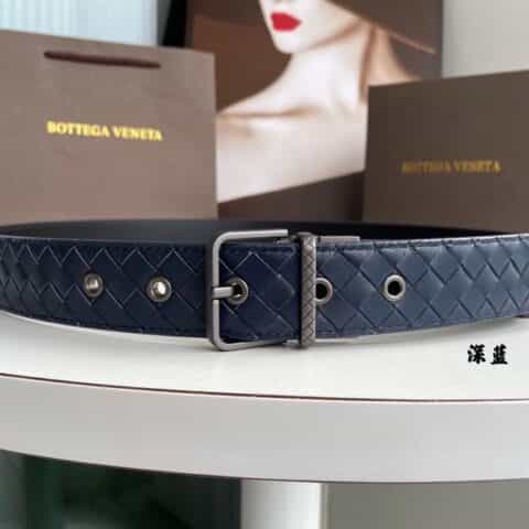 Bottega. Venta葆碟家高辨识度男士编织腰带3.5cm
