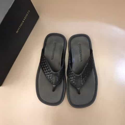 BV葆蝶家   2021春夏真皮编织进口牛皮拖鞋