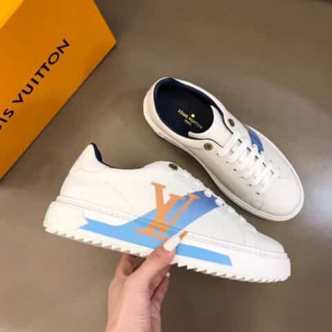 LV/路易威登   进口牛皮材质经典情侣款奢牌运动休闲鞋