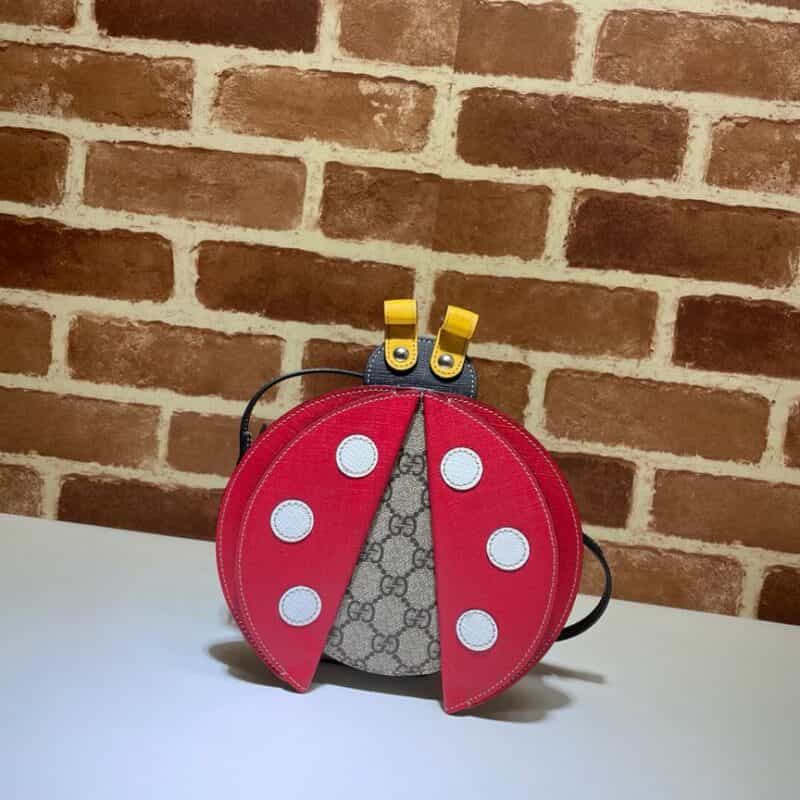 GUCCI古驰儿童瓢虫造型手袋664080