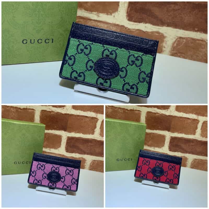 GUCCI古驰双G帆布卡包659601