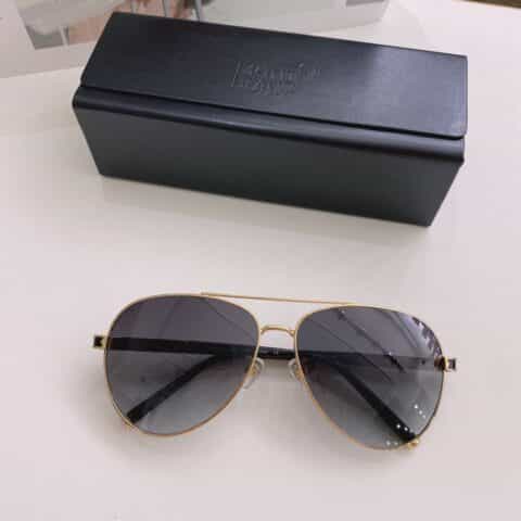 MONTBLANC万宝龙简约蛤蟆框男士太阳镜