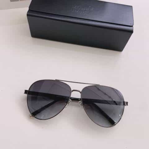 MONTBLANC万宝龙简约蛤蟆框男士太阳镜