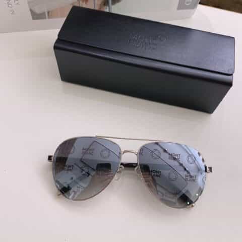 MONTBLANC万宝龙简约蛤蟆框男士太阳镜