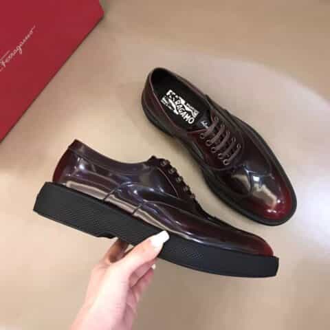 Ferragam菲拉格慕    2021高端男士精品男士牛津鞋正装鞋