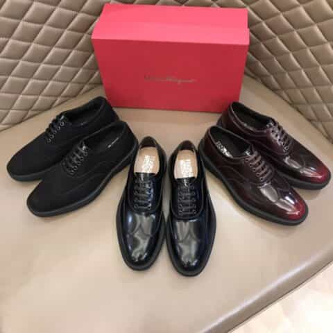 Ferragam菲拉格慕    2021高端男士精品男士牛津鞋正装鞋