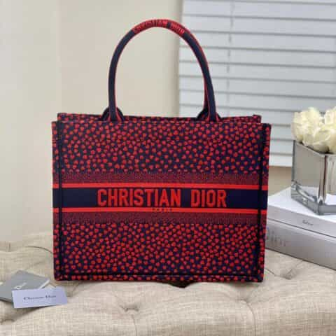 Dior 桃心Book Tote手袋 M1296ZRGF_M928