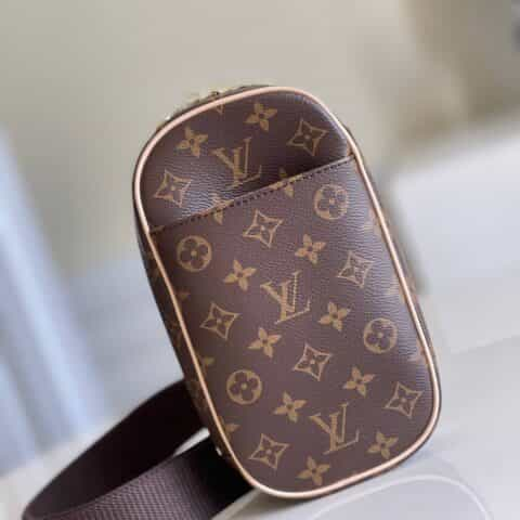 Louis Vuitton LV Monogram Pochette Ganju腰包 M51870