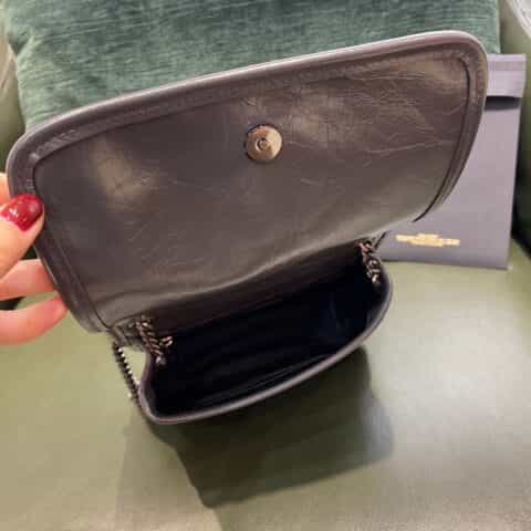 Saint laurent Ysl niki chain wallet小挎包 583103深灰色