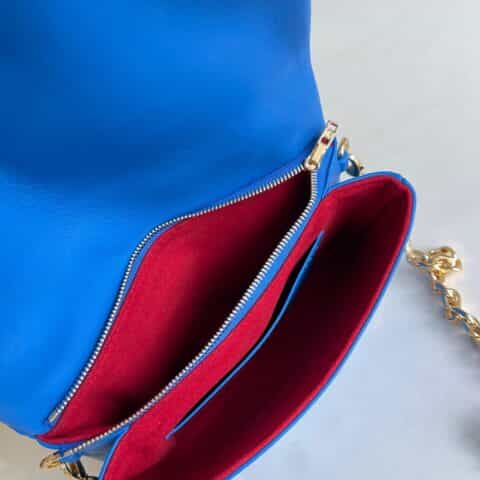 Louis Vuitton LV Pochette Coussin 链条包 M80743蓝色