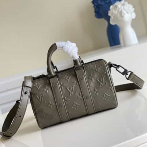 Louis Vuitton LV Keepall XS 斜挎包 M57961卡其绿