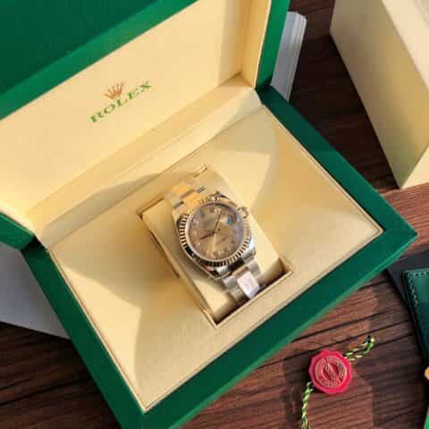 ROLEX-劳力士日志型18k金装载瑞士ETA-2671机芯劳力士日志型系列是经典腕表