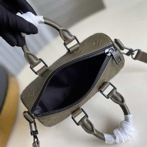 Louis Vuitton LV Keepall XS 斜挎包 M57961卡其绿