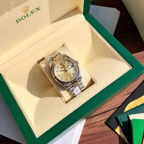 ROLEX-劳力士日志型18k金装载瑞士ETA-2671机芯劳力士日志型系列是经典腕表