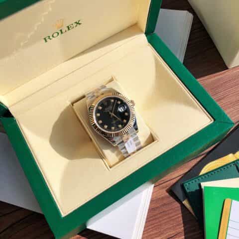ROLEX- 劳力士日志型18k金男款41mm装载瑞士ETA-2824机芯腕表