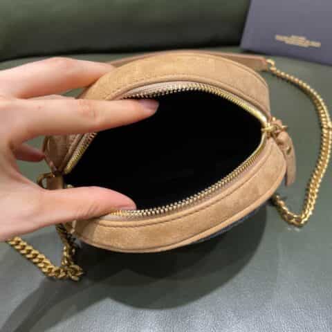 Saint laurent Ysl Vinyle小圆包 610436牛仔布