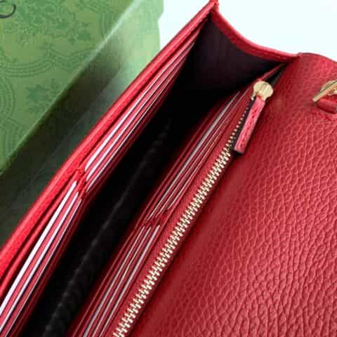 Gucci woc链条包 510314红色