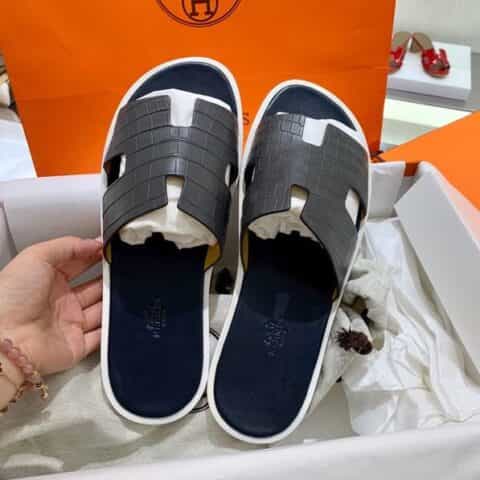 HERMES爱马仕   高级定制版师级（一对一）手工制作万年经典 人人可驾驭霸气男H拖