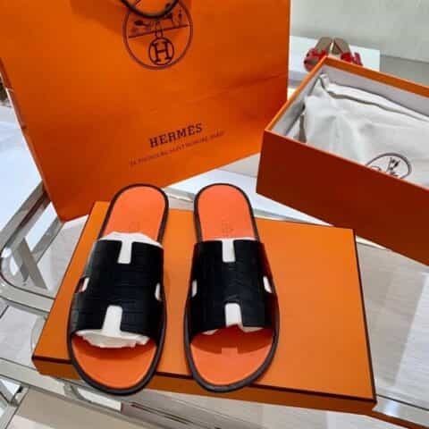 HERMES爱马仕   高级定制版师级（一对一）手工制作万年经典 人人可驾驭霸气男H拖