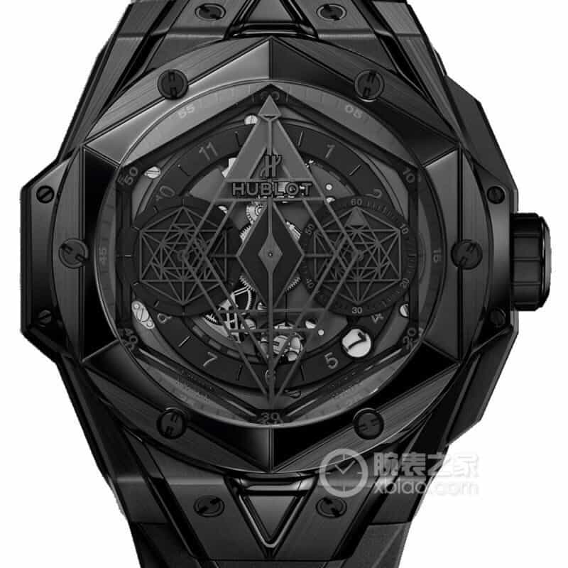 Hublot 宇舶 全新Big Bang Sang Bleu II 刺青7750全自动计时机芯腕表
