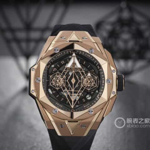 Hublot 宇舶 全新Big Bang Sang Bleu II 刺青7750全自动计时机芯腕表