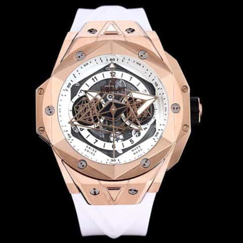 Hublot 宇舶 全新Big Bang Sang Bleu II 刺青7750全自动计时机芯腕表