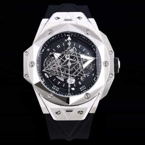 Hublot 宇舶 全新Big Bang Sang Bleu II 刺青7750全自动计时机芯腕表