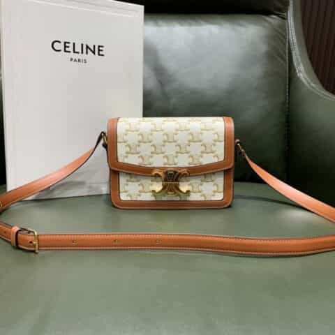 Celine思琳 Teen Triomphe Bag 188882白花