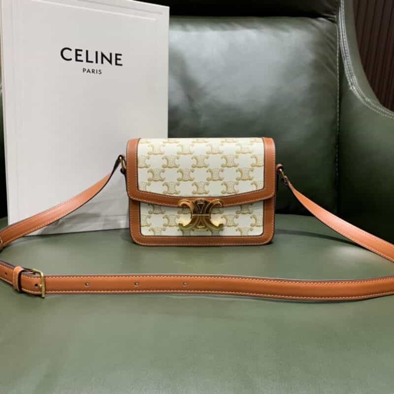 Celine思琳 Teen Triomphe Bag 188882白花