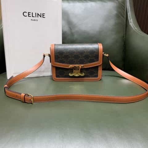 Celine思琳 Teen Triomphe Bag 188882老花