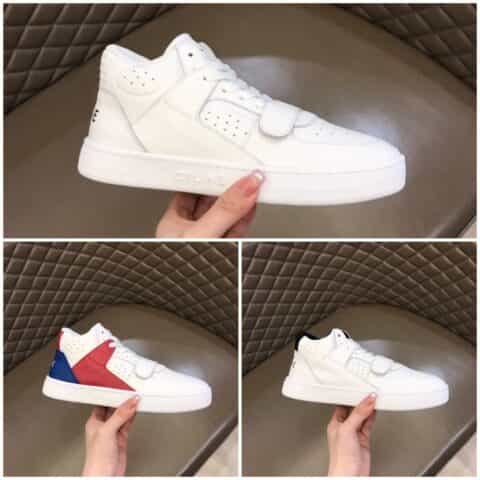 CELINE赛琳   SS21 情侣高帮魔术贴运动鞋