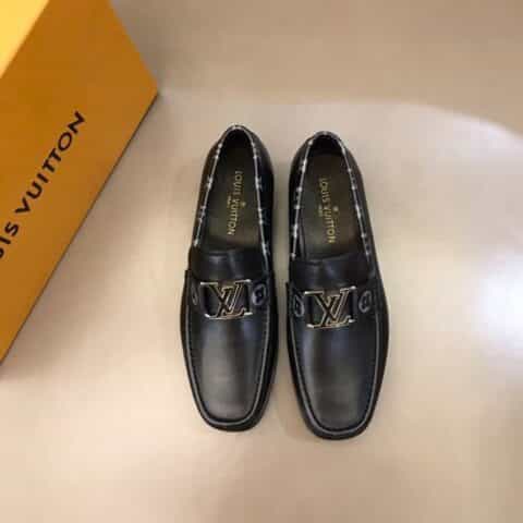 LV/路易威登   进口头层牛皮，水染头层牛里经典男士商务皮鞋