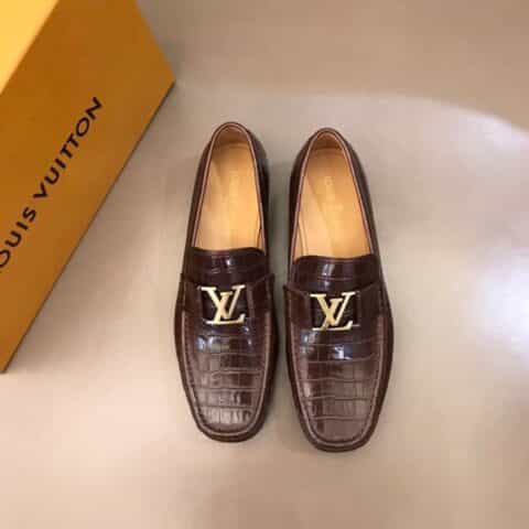 LV/路易威登   进口头层牛皮，水染头层牛里经典男士商务皮鞋