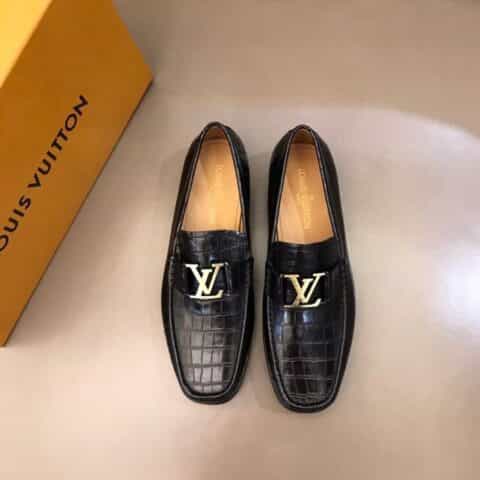 LV/路易威登   进口头层牛皮，水染头层牛里经典男士商务皮鞋