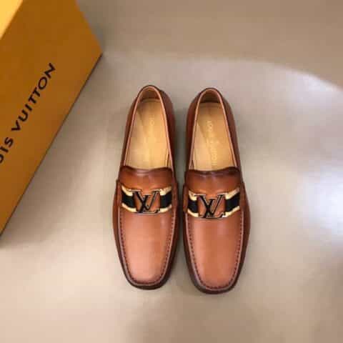 LV/路易威登   进口头层牛皮，水染头层牛里经典男士商务皮鞋