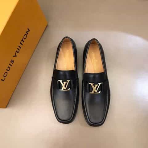 LV/路易威登   进口头层牛皮，水染头层牛里经典男士商务皮鞋