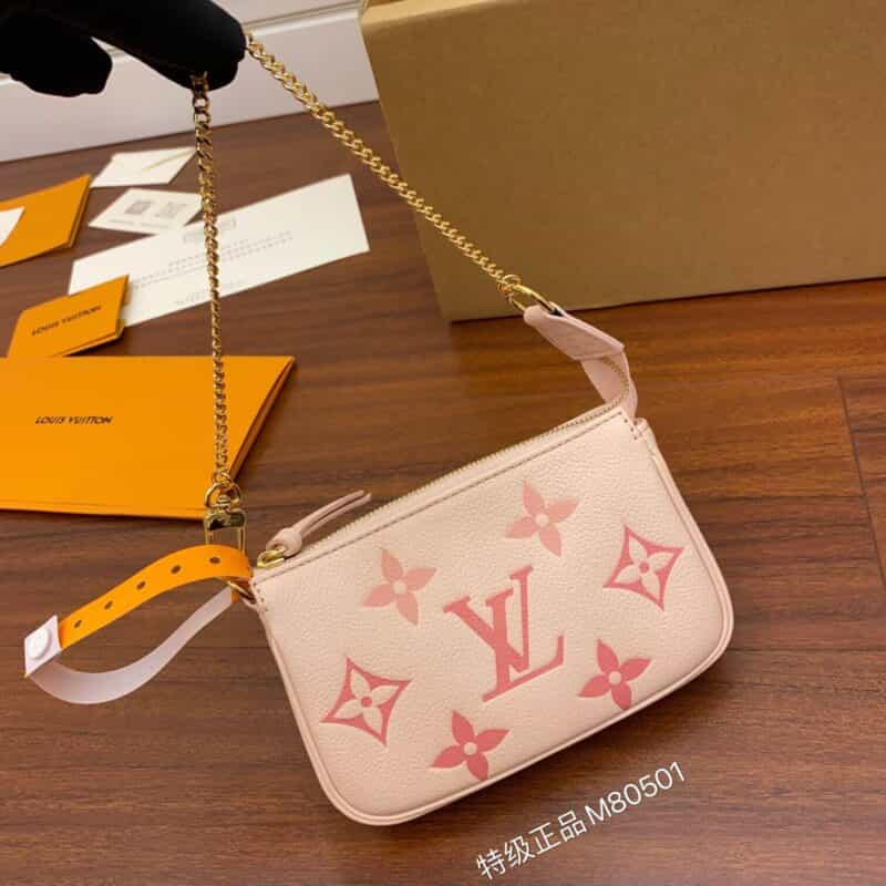 Louis Vuitton LV Mini Pochette Accessoires手拿包 M80501