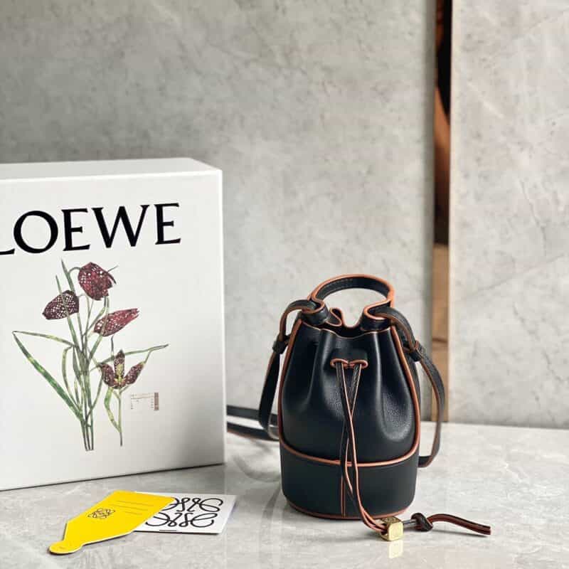 Loewe罗意威 超迷你Nano Balloon水桶包气球包 0660黑色