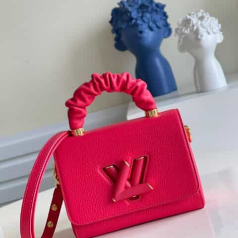 Louis Vuitton Twist小号手袋 M58691桃红色