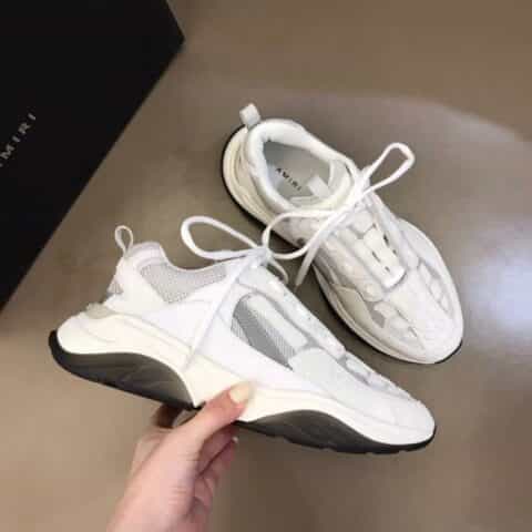 AMIRI骨骼鞋    2021最新麂皮以及牛皮加上高密度网布运动鞋