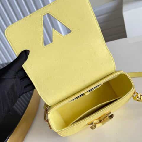 Louis Vuitton Twist小号手袋 M58571黄