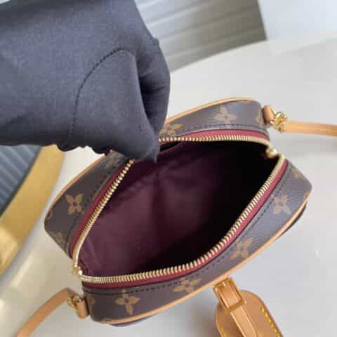 Louis Vuitton LV Deauville 迷你手袋 M45528老花